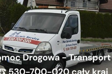 Pomoc drogowa • Auto laweta • Transport  • Service 24